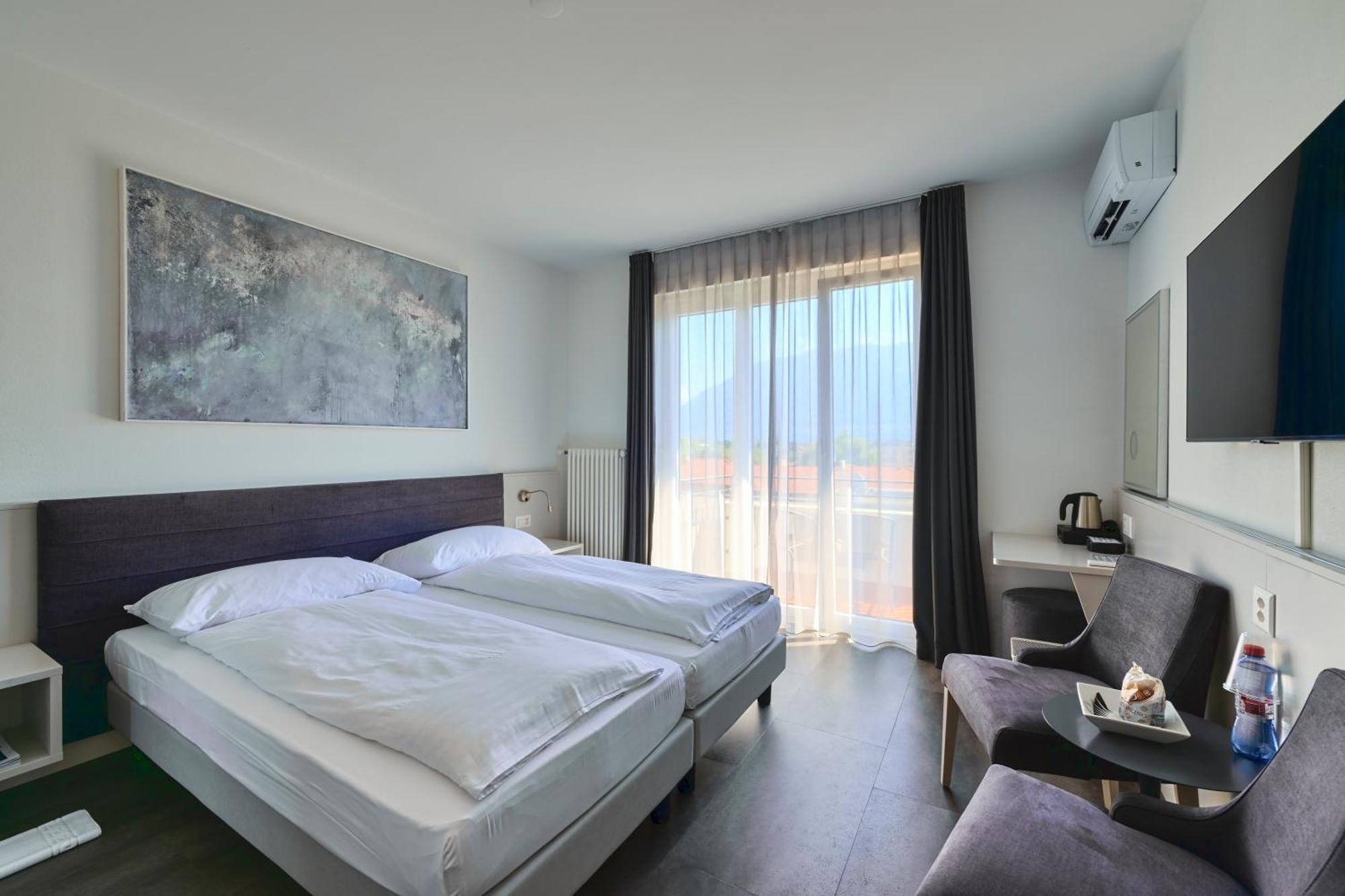 Hotel Luna Garni Аскона Экстерьер фото