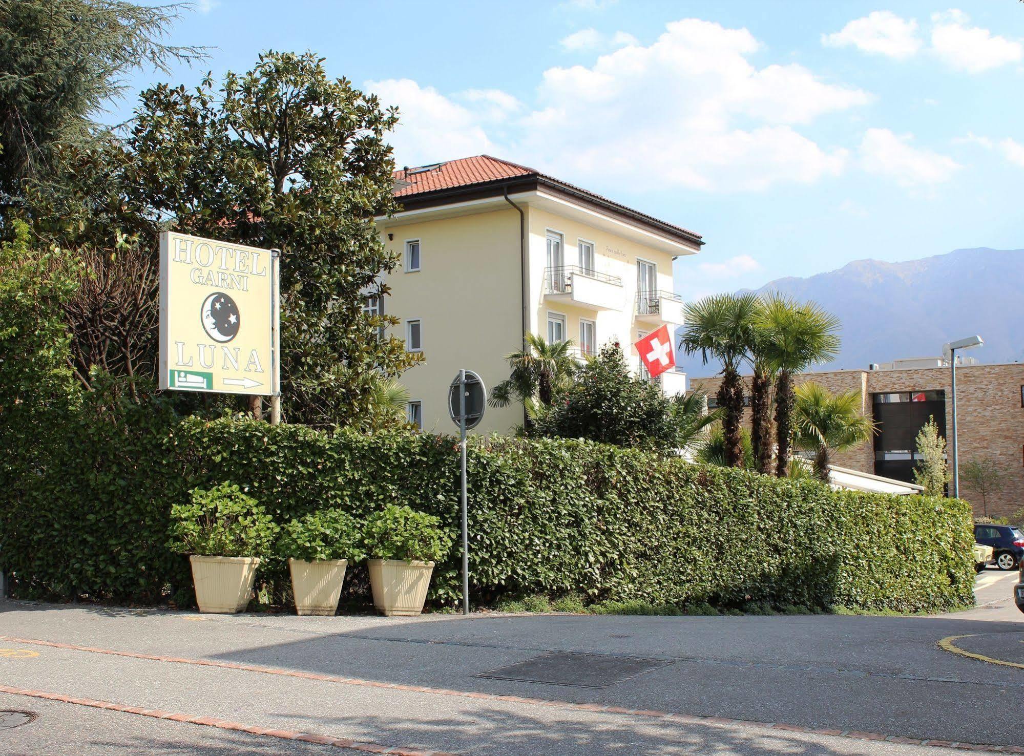 Hotel Luna Garni Аскона Экстерьер фото
